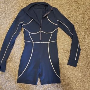 ASOS 4505 Reflective Short Unitard size 6